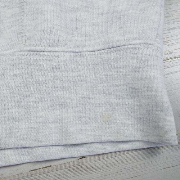 Motocross embroidered light gray Fox Racing Zip up hoodie jacket men's sz small - Picture 8 of 13